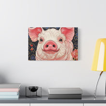 Load image into Gallery viewer, Lunar Year of the Pig - Matte Canvas
