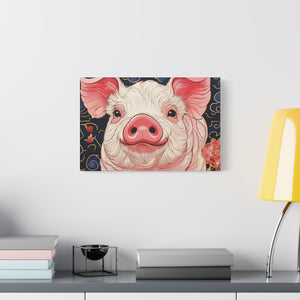 Lunar Year of the Pig - Matte Canvas
