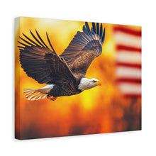 Load image into Gallery viewer, Patriotic Eagle Canvas Art - Inspirational Home Decor
