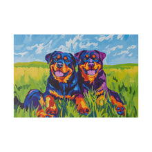 Load image into Gallery viewer, Rottweiler Canvas Art
