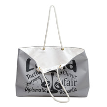 Load image into Gallery viewer, Weekender Bag - Libra
