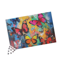 Load image into Gallery viewer, Colorful Butterfly Puzzle - various sizes
