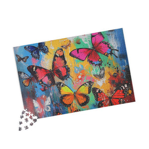 Colorful Butterfly Puzzle - various sizes