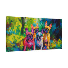 Load image into Gallery viewer, French Bulldog Canvas Art
