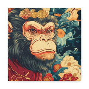 Lunar Year of the Monkey - Matte Canvas