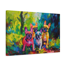 Load image into Gallery viewer, French Bulldog Canvas Art
