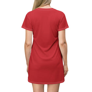T-Shirt Dress (AOP) - Sassy