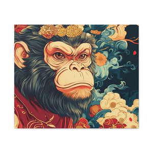 Lunar Year of the Monkey - Matte Canvas
