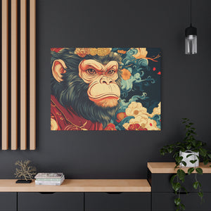 Lunar Year of the Monkey - Matte Canvas