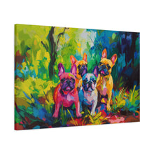 Load image into Gallery viewer, French Bulldog Canvas Art
