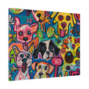 Dogs at play