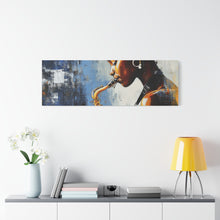 Load image into Gallery viewer, Saxophone Art Canvas, Music Lover Decor, Jazz Wall Art, Unique Gift for Musicians, Home Office Decoration, Inspirational Artwork
