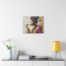 Load image into Gallery viewer, Saxophone Art Canvas, Elegant Wall Decor for Jazz Lovers, Music-Themed Home Decoration, Perfect Gift for Musicians, Unique Art Piece, [...]

