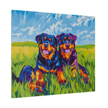 Load image into Gallery viewer, Rottweiler Canvas Art

