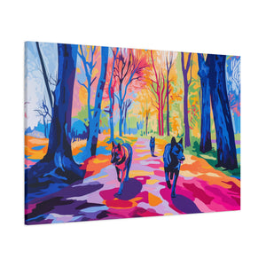 German Shepherd Canvas Art