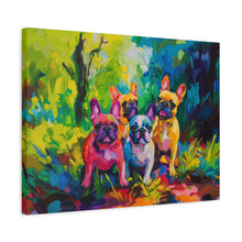 Load image into Gallery viewer, French Bulldog Canvas Art
