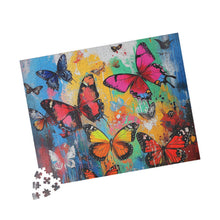 Load image into Gallery viewer, Colorful Butterfly Puzzle - various sizes
