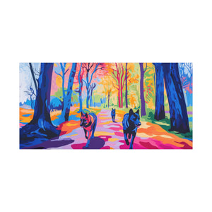 German Shepherd Canvas Art