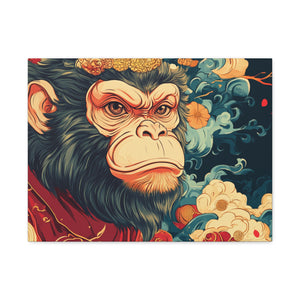 Lunar Year of the Monkey - Matte Canvas