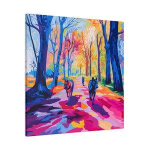 German Shepherd Canvas Art