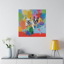 Load image into Gallery viewer, French Bulldog Canvas Art Print
