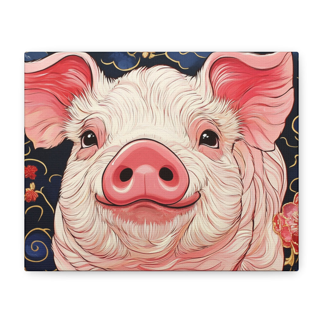 Lunar Year of the Pig - Matte Canvas