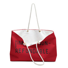 Load image into Gallery viewer, Weekender Bag - Time
