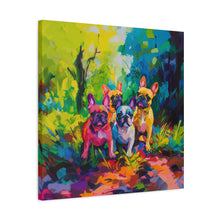 Load image into Gallery viewer, French Bulldog Canvas Art
