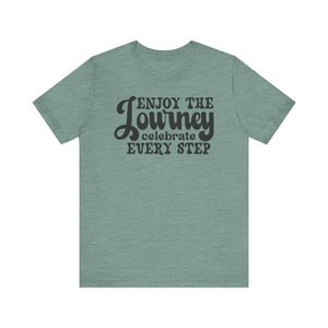 Motivational Journey Tee - Celebrate Every Step Unisex Jersey Shirt