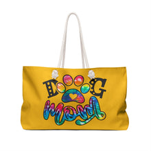 Load image into Gallery viewer, Weekender Bag - Dog Mom
