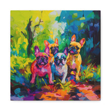 Load image into Gallery viewer, French Bulldog Canvas Art
