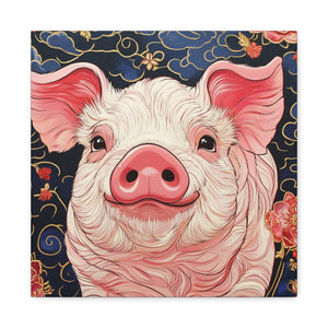 Lunar Year of the Pig - Matte Canvas