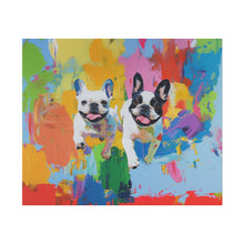 Load image into Gallery viewer, French Bulldog Canvas Art Print

