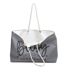 Load image into Gallery viewer, Weekender Bag - Unbothered
