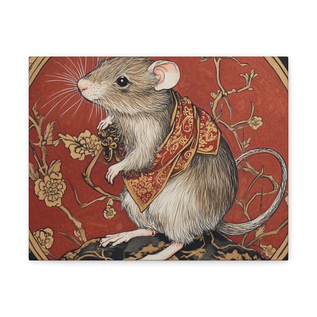 Lunar Year of the Rat - Canvas