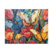 Load image into Gallery viewer, Butterflies and Tulips
