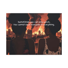 Load image into Gallery viewer, Inspirational Canvas Art – "Sometimes You Can Only Watch"
