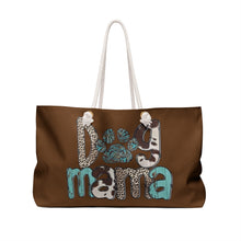 Load image into Gallery viewer, Weekender Bag - Dog Mama
