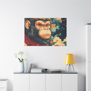 Lunar Year of the Monkey - Matte Canvas