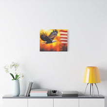 Load image into Gallery viewer, Patriotic Eagle Canvas Art - Inspirational Home Decor
