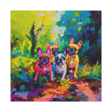 Load image into Gallery viewer, French Bulldog Canvas Art
