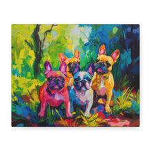 Load image into Gallery viewer, French Bulldog Canvas Art
