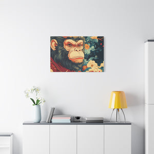 Lunar Year of the Monkey - Matte Canvas
