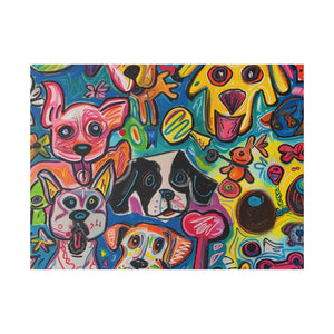 Dogs at play