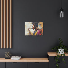 Load image into Gallery viewer, Saxophone Art Canvas, Elegant Wall Decor for Jazz Lovers, Music-Themed Home Decoration, Perfect Gift for Musicians, Unique Art Piece, [...]

