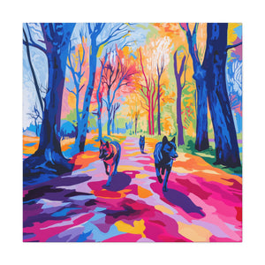 German Shepherd Canvas Art