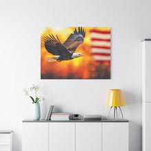Load image into Gallery viewer, Patriotic Eagle Canvas Art - Inspirational Home Decor

