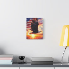 Load image into Gallery viewer, Patriotic Eagle Canvas Wall Art
