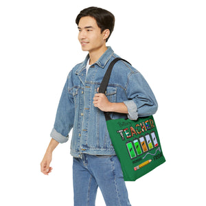 Adjustable Tote Bag (AOP) - Teacher