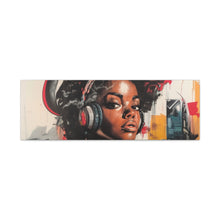 Load image into Gallery viewer, Urban Vibe Matte Canvas Print - Stylish Artwork for Music Lovers
